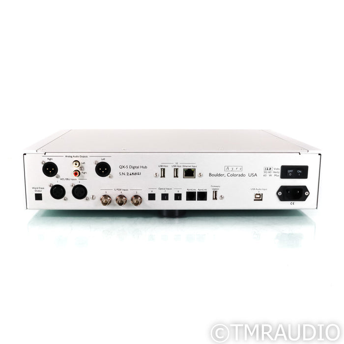 Ayre Acoustics QX-5 Twenty DAC; D/A Converter, USB2 & NET2 Upgrades