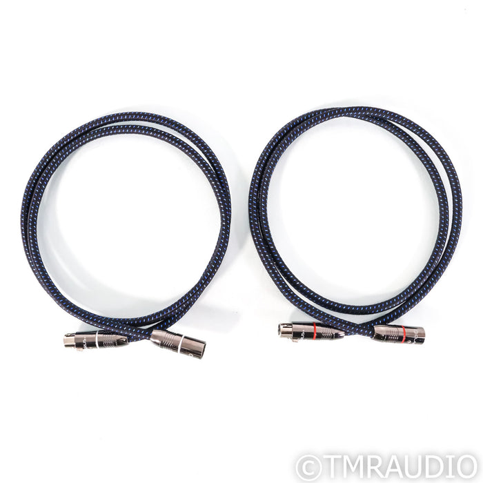 Clarus Aqua XLR Cables; 1.5m Pair Balanced Interconnects