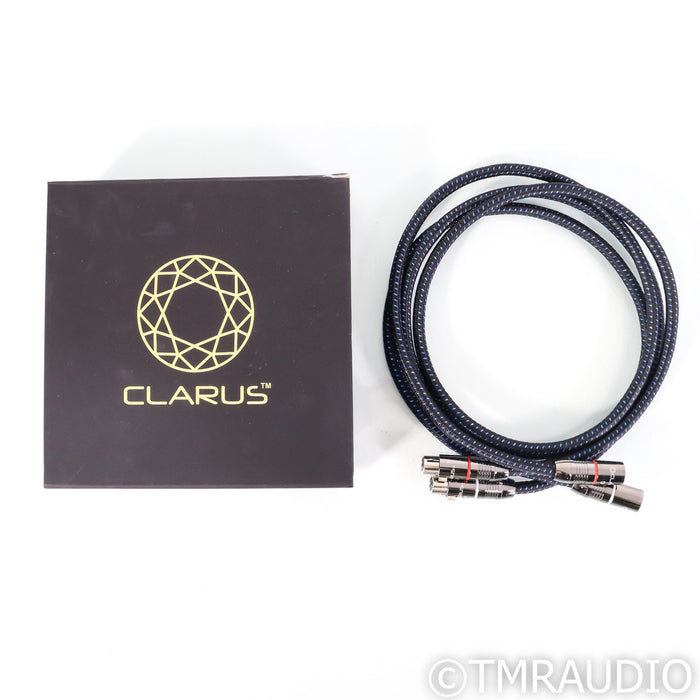 Clarus Aqua XLR Cables; 1.5m Pair Balanced Interconnects