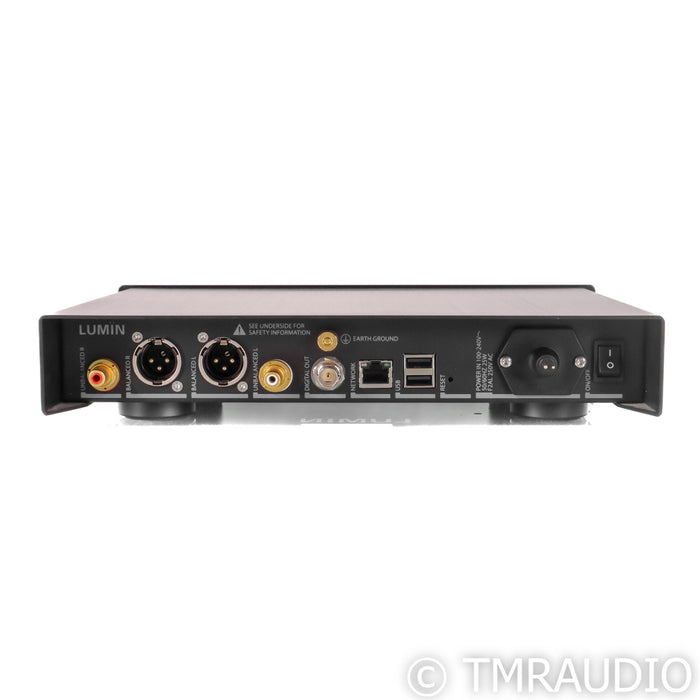 Lumin D2 Network Streamer; Upgraded Sbooster Linear PSU