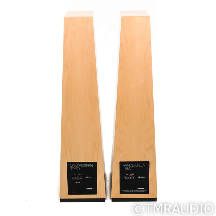Vandersteen Treo Floorstanding Speakers; Maple Pair