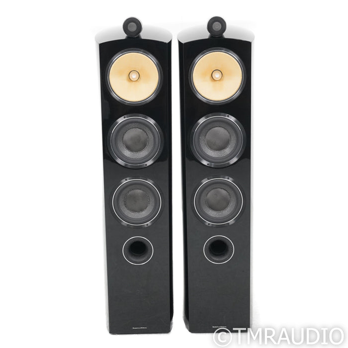 Bowers & Wilkins 804 Diamond Floorstanding Speakers; Piano Black Pair