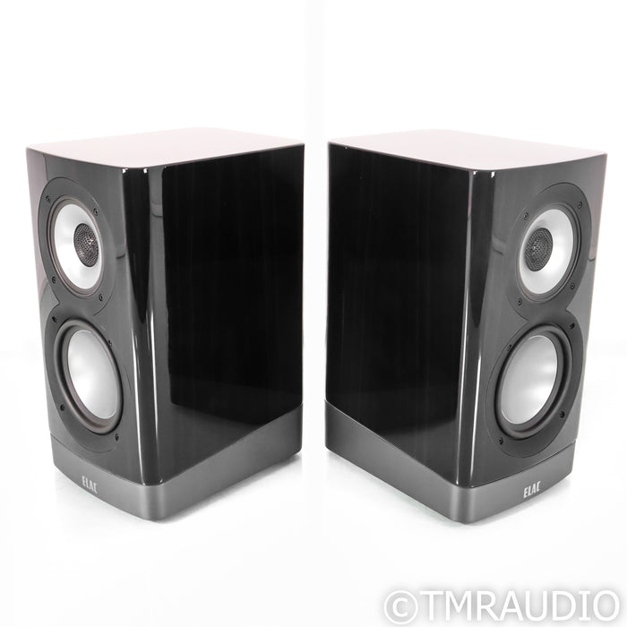 ELAC Navis Powered Bookshelf Speakers; Gloss Ebony Emara Pair