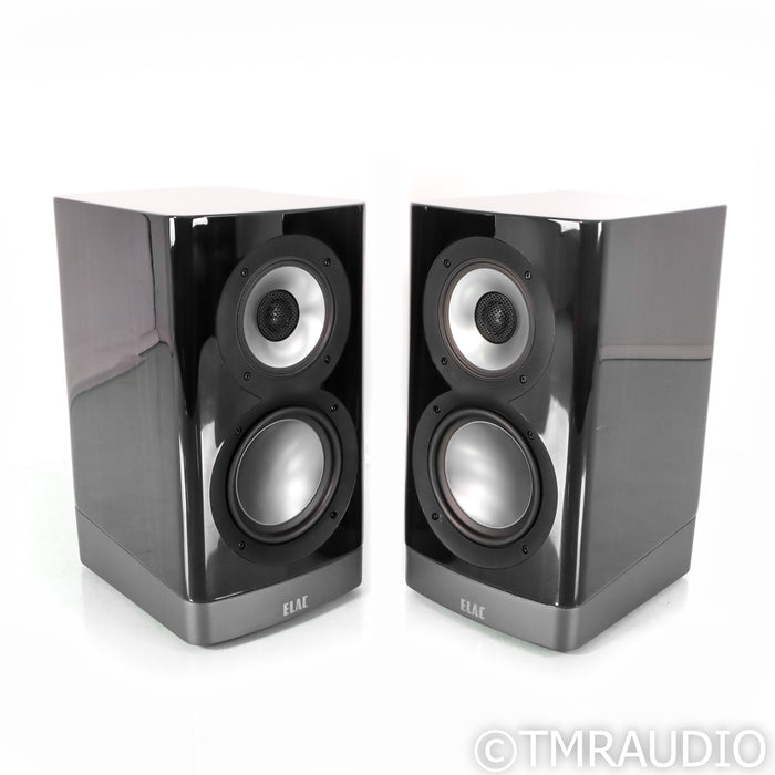 ELAC Navis Powered Bookshelf Speakers; Gloss Ebony Emara Pair