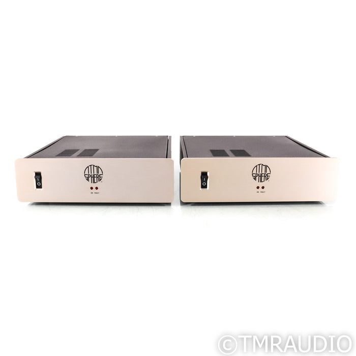 Atma-Sphere Class D Monoblock Power Amplifiers; Pair