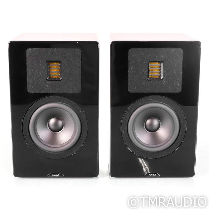 Neat Acoustics Petite 30th Anniversary Edition Bookshelf Speakers; Black Pair