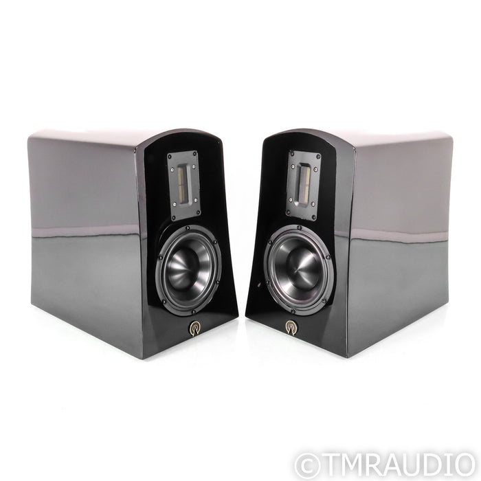 Alta Audio Alyssa Bookshelf Speakers; Black Pair