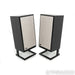 KLH Model Five Bookshelf Speakers with Stands; Black Pair