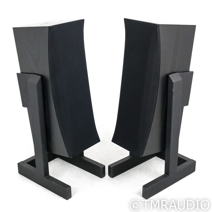 Thiel MCS1 Bookshelf Speakers; Black Pair with Sound Anchor Stands