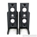 Thiel MCS1 Bookshelf Speakers; Black Pair with Sound Anchor Stands