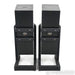 Thiel MCS1 Bookshelf Speakers; Black Pair with Sound Anchor Stands