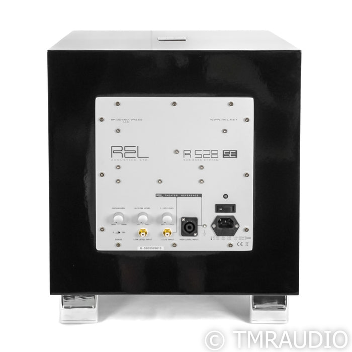REL Acoustics R-528SE 12" Subwoofer; Gloss Black