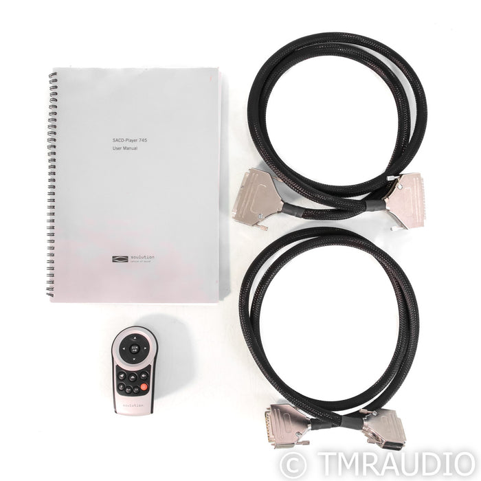 Soulution 746 CD & SACD Player; w/ USB Interface (New Laser)