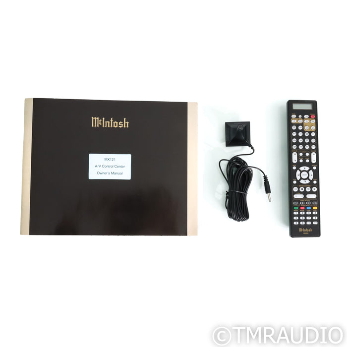 McIntosh MX121 7.2 Channel Home Theater Processor; MM Phono