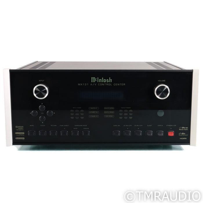 McIntosh MX121 7.2 Channel Home Theater Processor; MM Phono