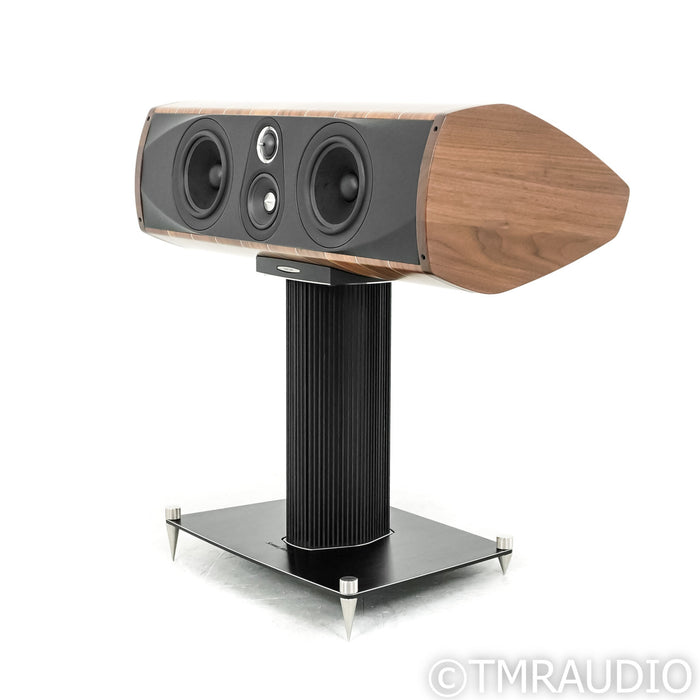 Sonus Faber Olympica Center Speaker; Walnut with Stand