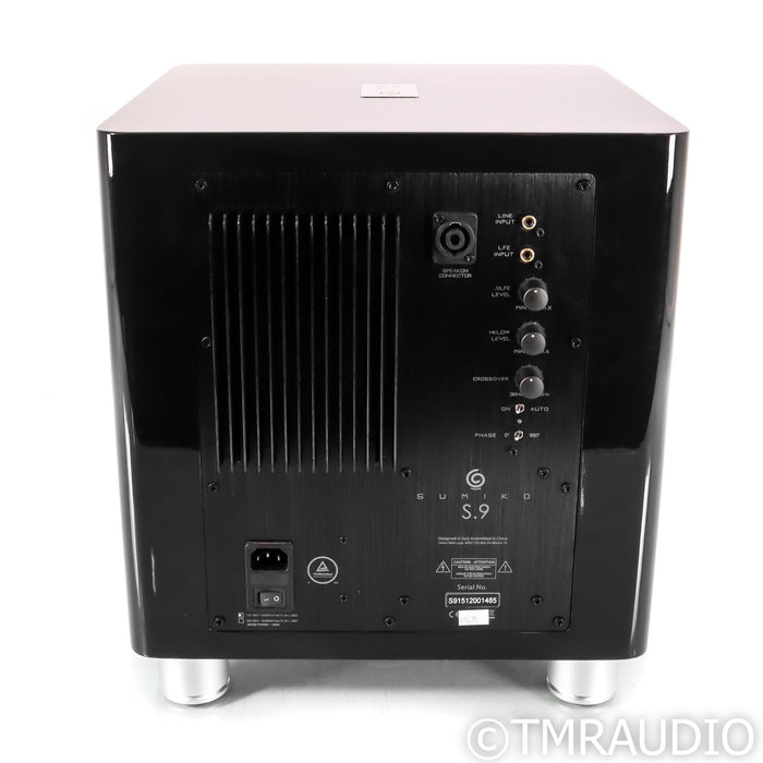 Sumiko S.9 10" Powered Subwoofer; Black