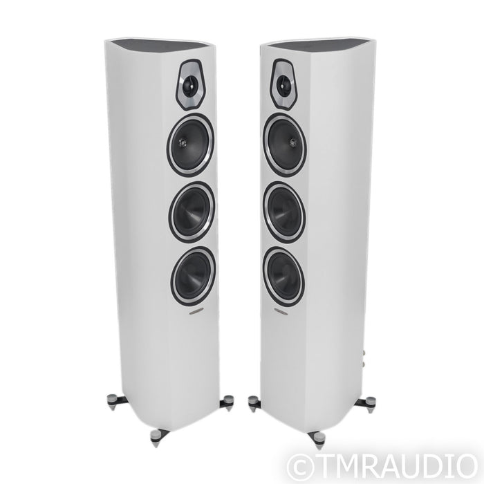 Sonus Faber Sonetto III Floorstanding Speakers; White Pair