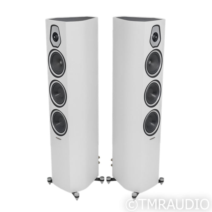 Sonus Faber Sonetto III Floorstanding Speakers; White Pair