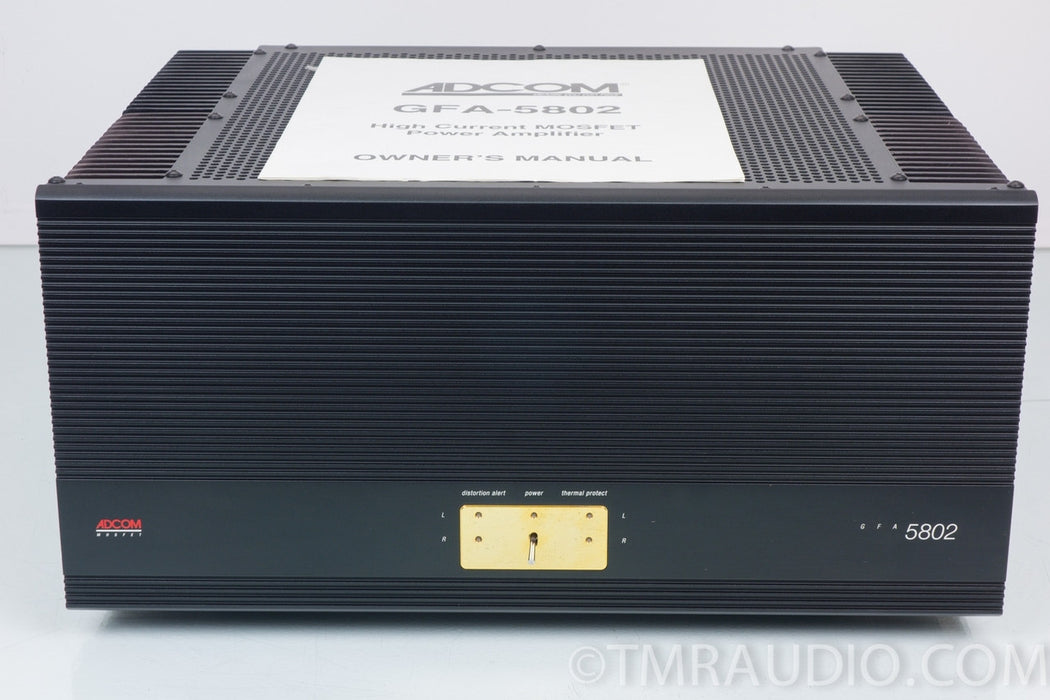 Adcom GFA-5802 Stereo Power Amplifier in Factory Box