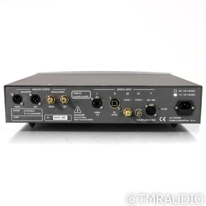 Aqua Acoustics La Scala MKII Tube DAC; D/A Converter