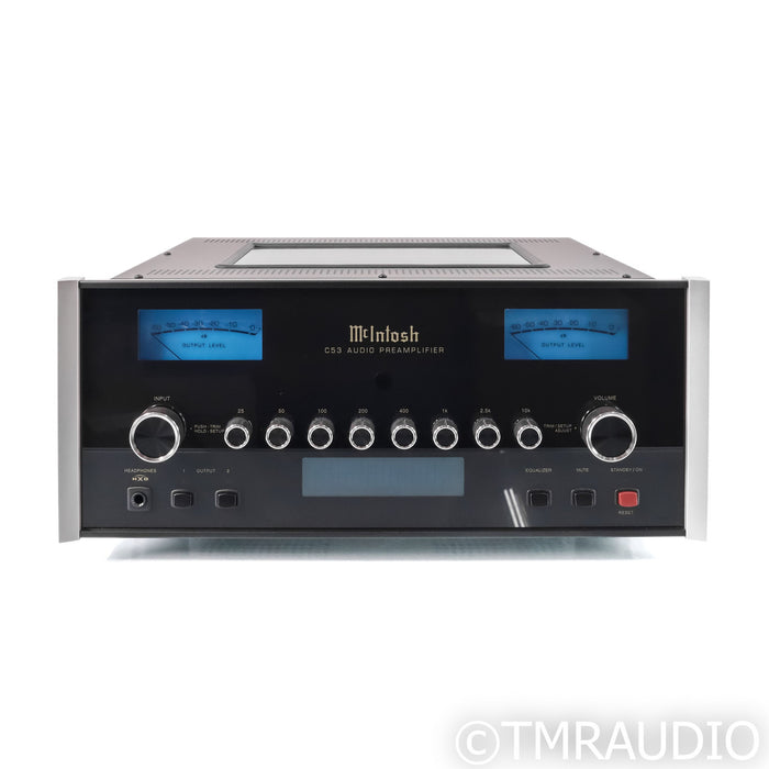 McIntosh C53 Stereo Preamplifier; MM & MC Phono (Mint)