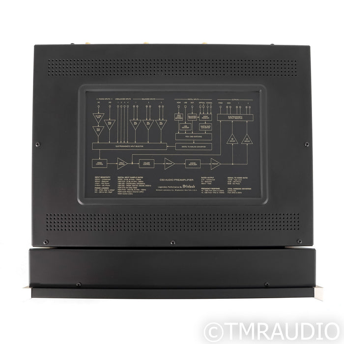 McIntosh C53 Stereo Preamplifier; MM & MC Phono (Mint)
