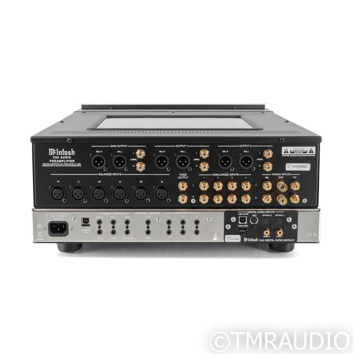 McIntosh C53 Stereo Preamplifier; MM & MC Phono (Mint)