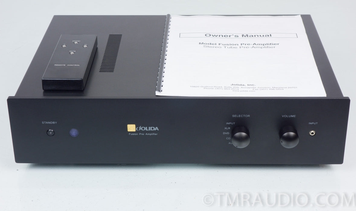 Jolida Audio Fusion Tube Preamp / Stereo Preamplifier in Factory Box