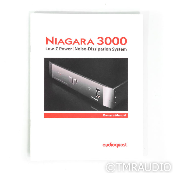 AudioQuest Niagara 3000 AC Power Conditioner