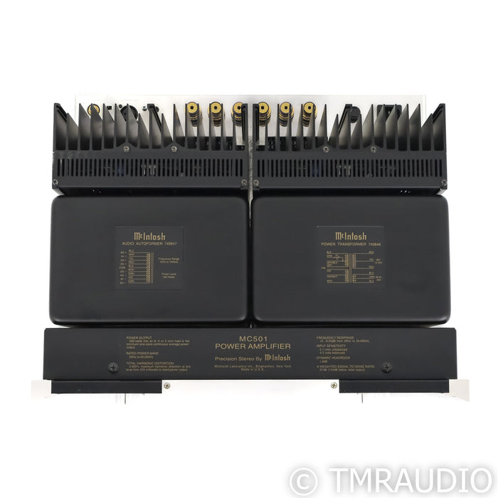 McIntosh MC501 Monoblock Power Amplifier; Single