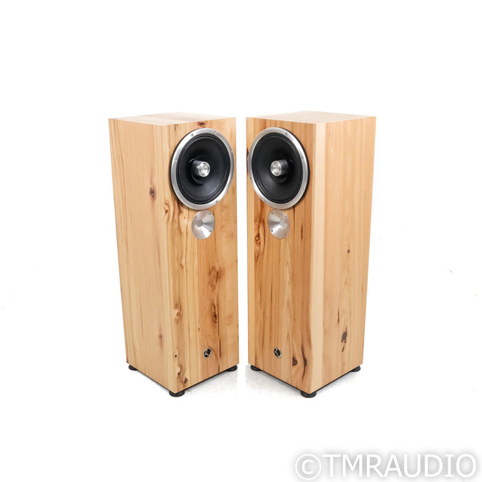 Zu Audio Omen Dirty Weekend Floorstanding Speakers; Rustic Hickory Pair, Mk1