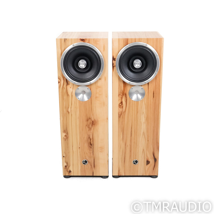 Zu Audio Omen Dirty Weekend Floorstanding Speakers; Rustic Hickory Pair, Mk1