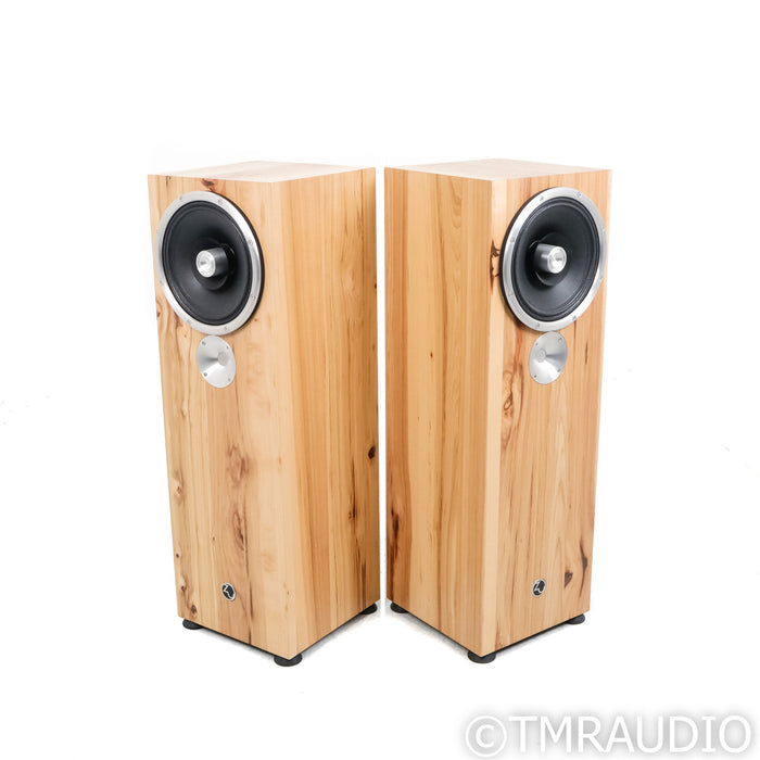 Zu Audio Omen Dirty Weekend Floorstanding Speakers; Rustic Hickory Pair, Mk1