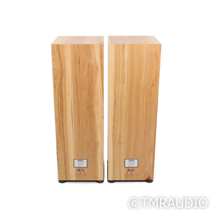 Zu Audio Omen Dirty Weekend Floorstanding Speakers; Rustic Hickory Pair, Mk1