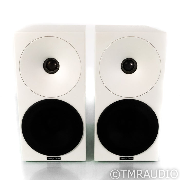 Amphion Helium 510 Bookshelf Speakers; White Pair