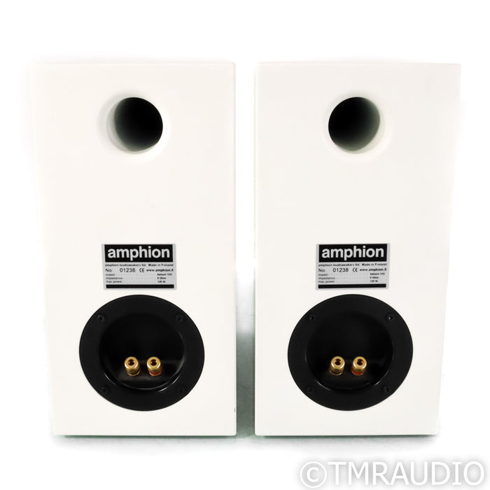 Amphion Helium 510 Bookshelf Speakers; White Pair