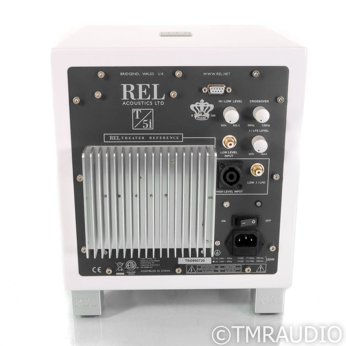 REL Acoustics T/5i 8" Powered Subwoofer; White