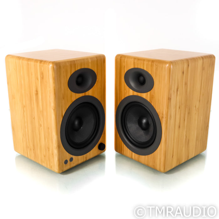 Audioengine A5+ Powered Bookshelf Speakers; Bamboo Pair