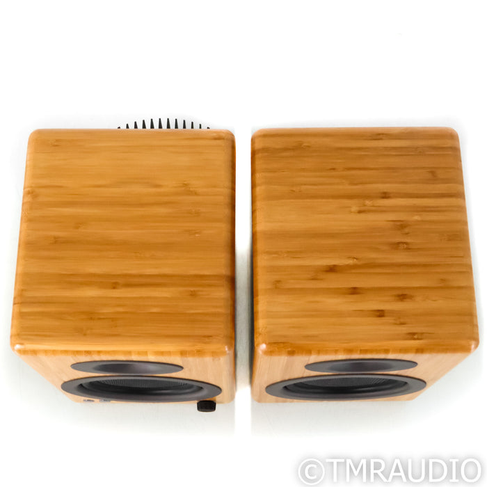 Audioengine A5+ Powered Bookshelf Speakers; Bamboo Pair