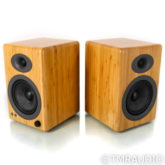 Audioengine A5+ Powered Bookshelf Speakers; Bamboo Pair