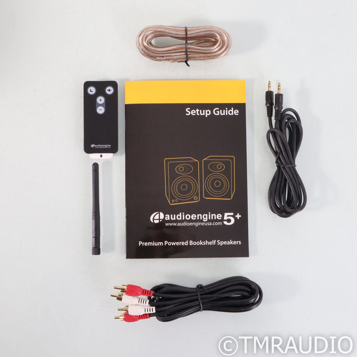 Audioengine A5+ Powered Bookshelf Speakers; Bamboo Pair