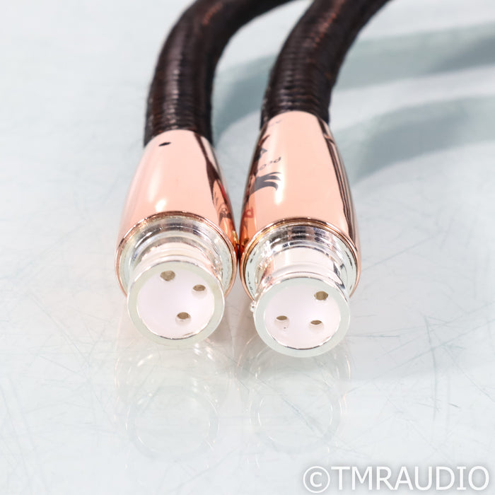 AudioQuest Pegasus XLR Cables; 1m Pair Balanced Interconnects; 72v DBS