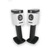Focal Diablo Utopia Colour Evo Bookshelf Speakers; White Pair w/ Stands (Used)