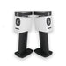 Focal Diablo Utopia Colour Evo Bookshelf Speakers; White Pair w/ Stands (Used)