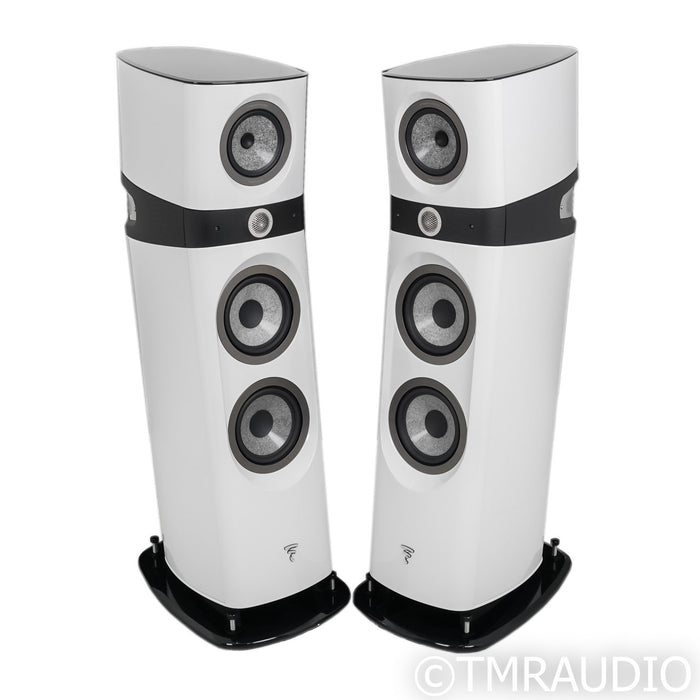 Focal Sopra No. 3 Floorstanding Speakers; White Carrara Pair (Used)