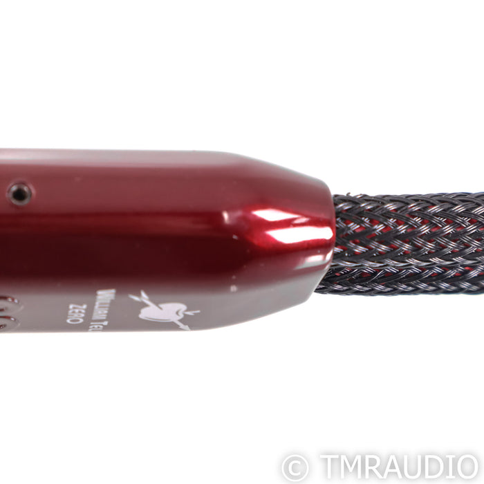 AudioQuest William Tell Zero Speaker Cable; 6' Pair