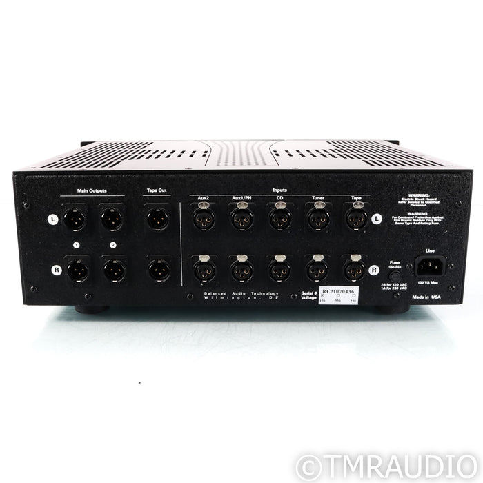 Balanced Audio Technology VK-53 SE Stereo Tube Preamplifier