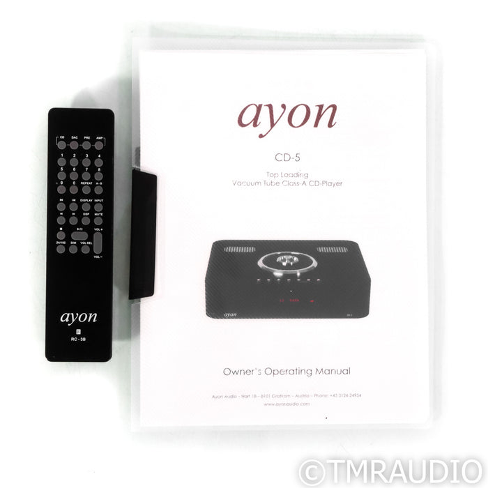 Ayon Audio CD-5S Tube CD Player &  DAC; D/A Converter