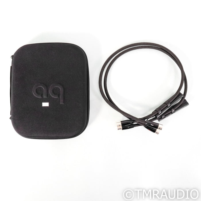 AudioQuest Wind XLR Cables; 1m Pair Balanced Interconnects